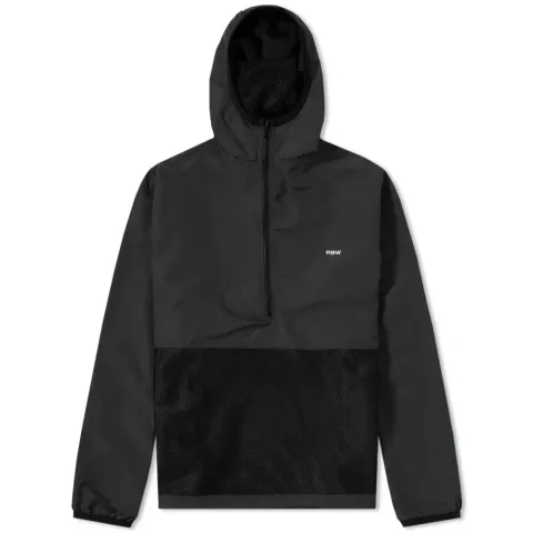 Mesh Pocket Popover Jacket