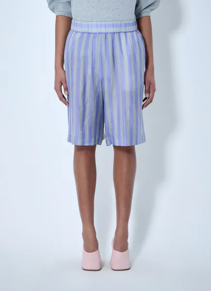 Striped Relaxed Shorts