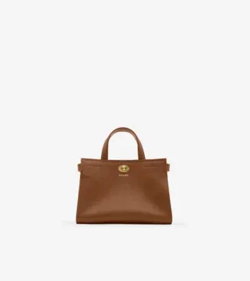 Mini Cotswolds Tote in Hazel brown - Women, Leather