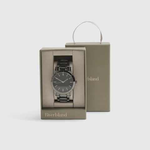 River Island Metal Strap Watch