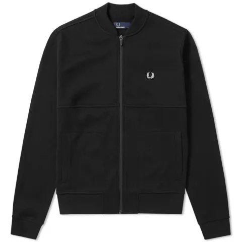 Fred Perry Pique Bomber Sweat