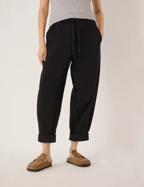 HUSH Cotton Rich Jack Barrel Leg Joggers