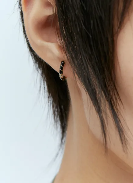 Paire De Creoles Mini Torsades Earrings