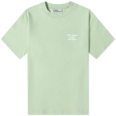 Drôle de Monsieur Back Print Slogan T-Shirt