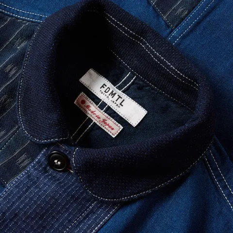 Patchwork Coverall Jacket