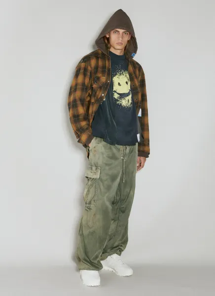 Hooded Layered Shirt