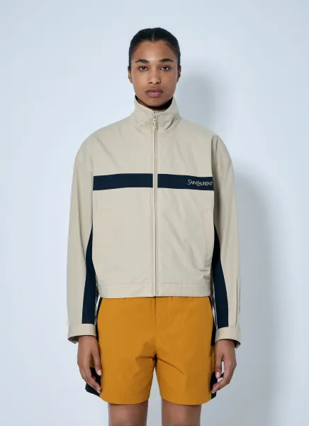 High-Neck Panelled Jacket
