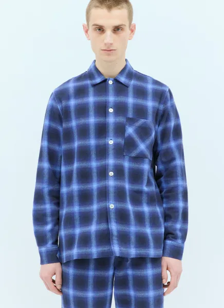 Plaid Pyjama Shirt