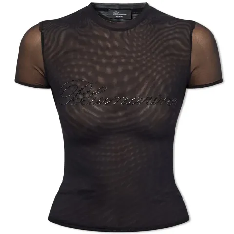 Tulle Crystal Logo T-Shirt