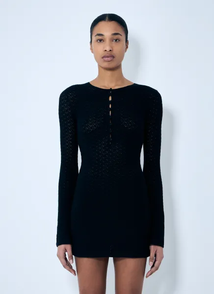 Mini Crochet Dress