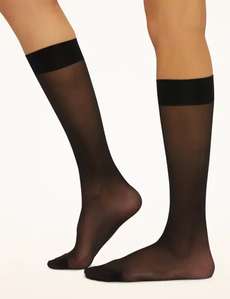 Wolford Individual 10 Knee-Highs Black
