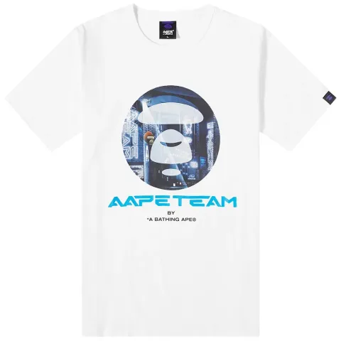 AAPE Team Moon Head T-Shirt