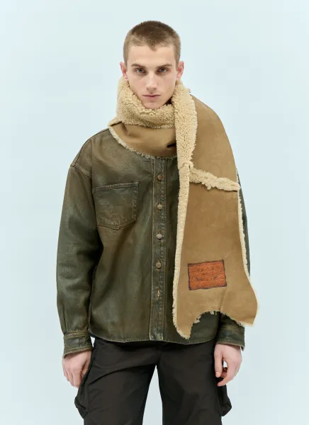 Shearling Scarf