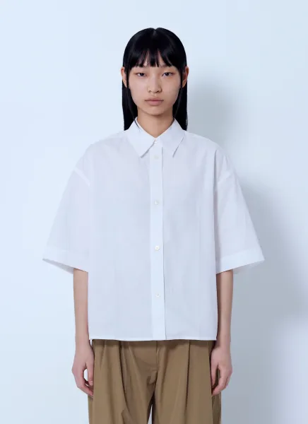 Studio Nicholson Tocoa Short Sleeve Square Cut Shirt