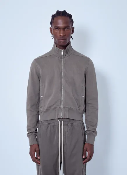 High Neck Zip-Up Jacket