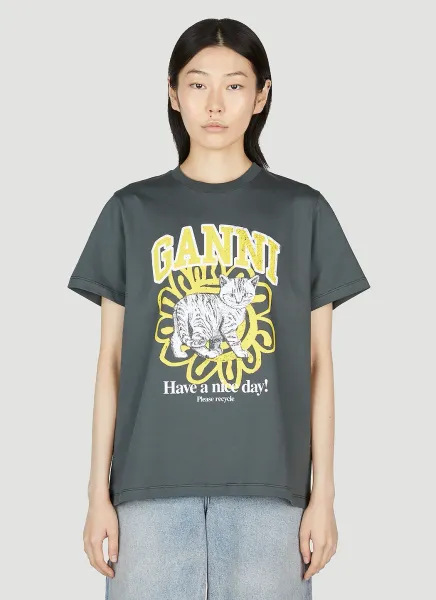 Relaxed Cat T-Shirt