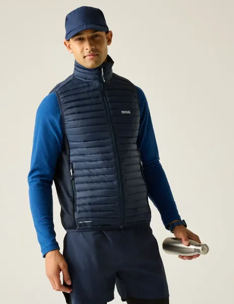 Regatta Andreson Padded Hybrid Gilet Navy