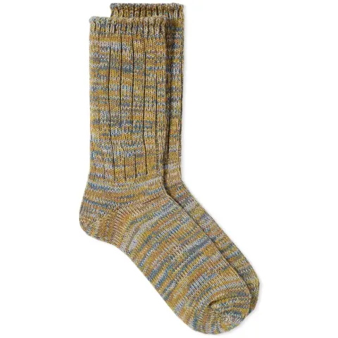 5 Colour Mix Crew Sock