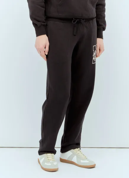 Logo Print Track Pants