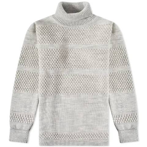 Fisherman Roll Neck Knit