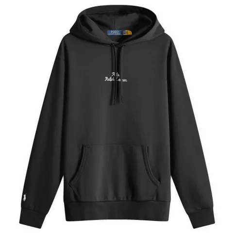 Chain Stitch Logo Hoodie