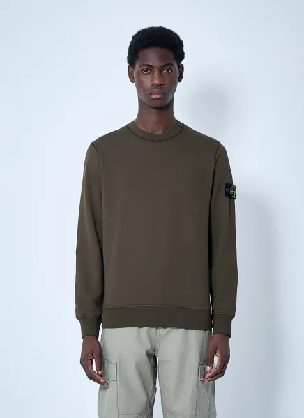 Logo Motif Sweatshirt