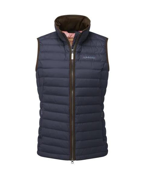 Schöffel Country Launde Down Gilet - Petrol Blue