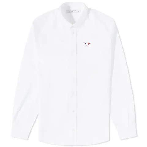 Maison Kitsuné Tricolor Fox Patch Classic Shirt