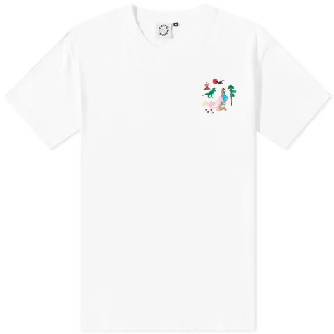 Exploring Jurassic Embroidered T-Shirt