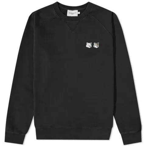 Monochrome Fox Head Classic Crew Sweat