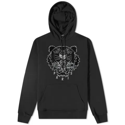 Festive Tiger Pop Over Hoodie