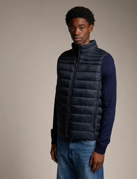 Boss Odeno2 Padded Lightweight Quilted Gilet Black