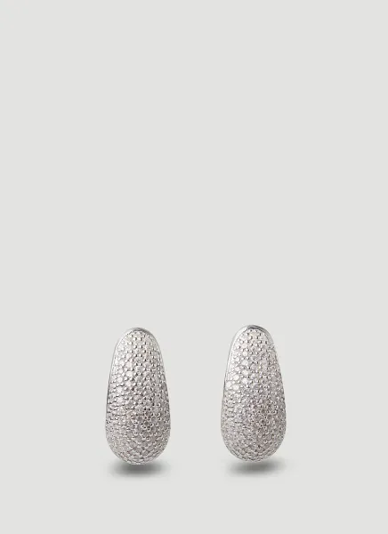 Ice Pavé Small Hoop Earrings