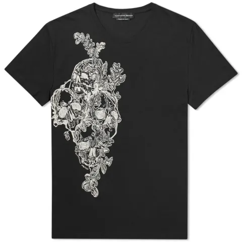 Engin Large Skull Embroidered Tee