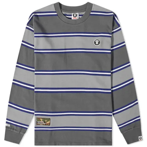 AAPE AAPE Now Stripe T-Shirt