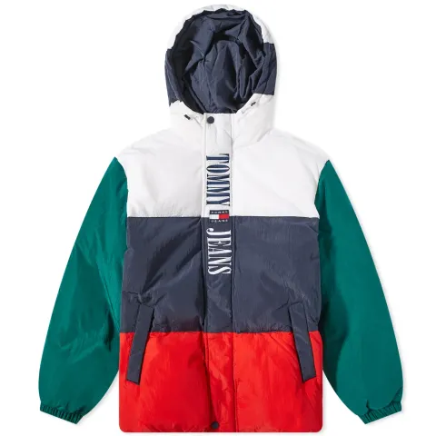 Archive Colour Block Puffer Jacket