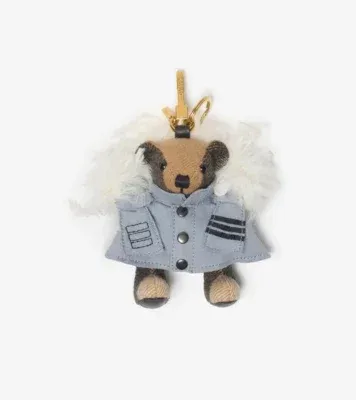 Thomas Bear Charm in Gale blue
