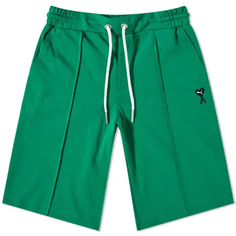 x AMI Heart Logo Shorts