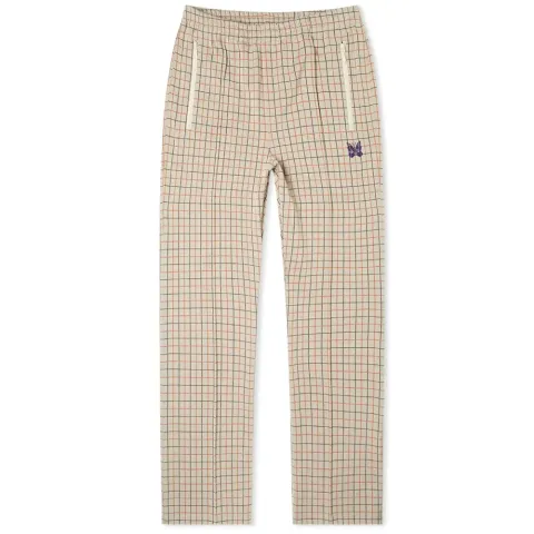 Plaid Track Pant
