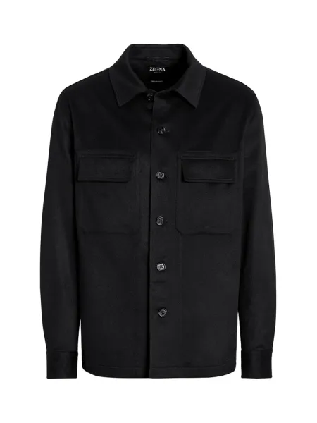 Oasi Cashmere Alba Overshirt Black