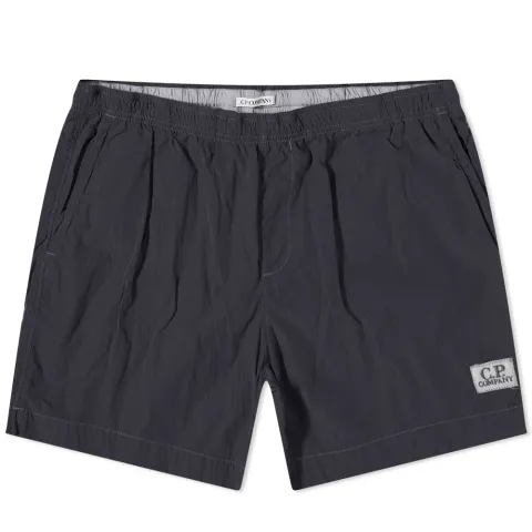 Chrome Patch Logo Swim Short