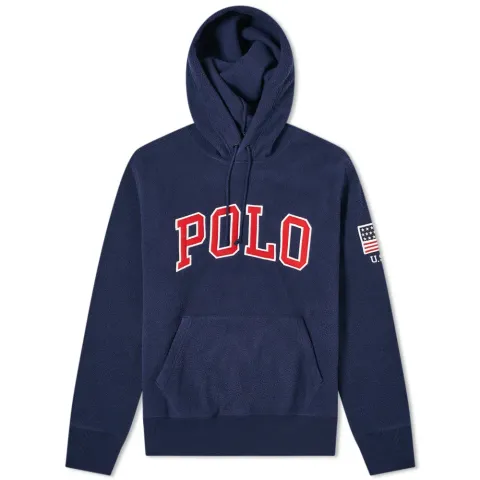 Polo Fleece Popover Hoody