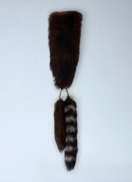 Treasure Tails Shearling Scarf