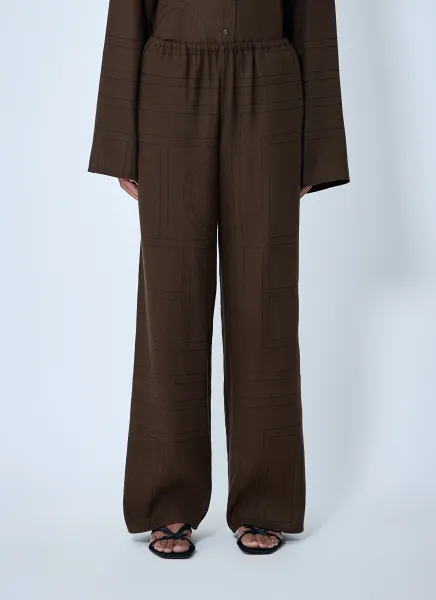 Monogram Pants