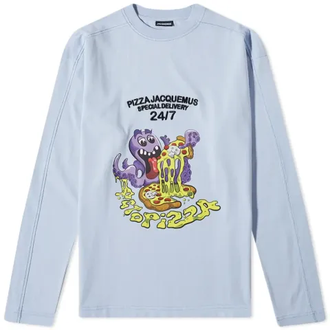 Long Sleeve Octopizza T-Shirt