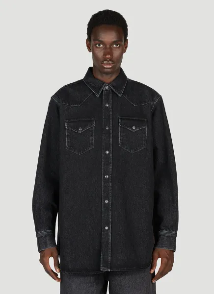 Oversized Denim Shirt