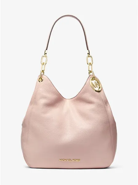 Michael Kors Lillie Large Pebbled Leather Shoulder Bag