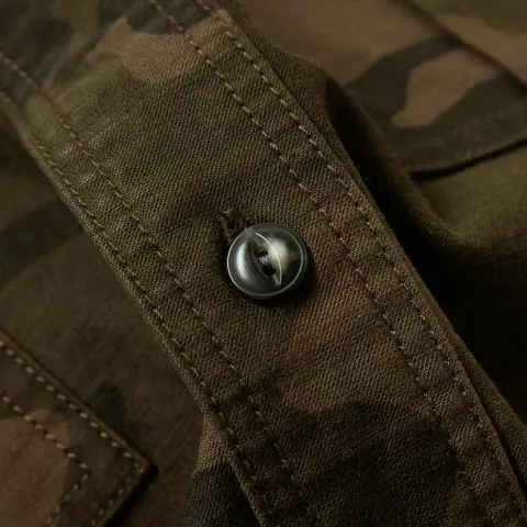 Tonal Camo Overshirt