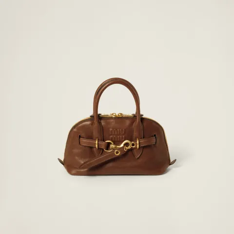 Aventure nappa leather top-handle bag