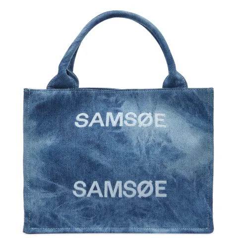 Denim Logo Bag